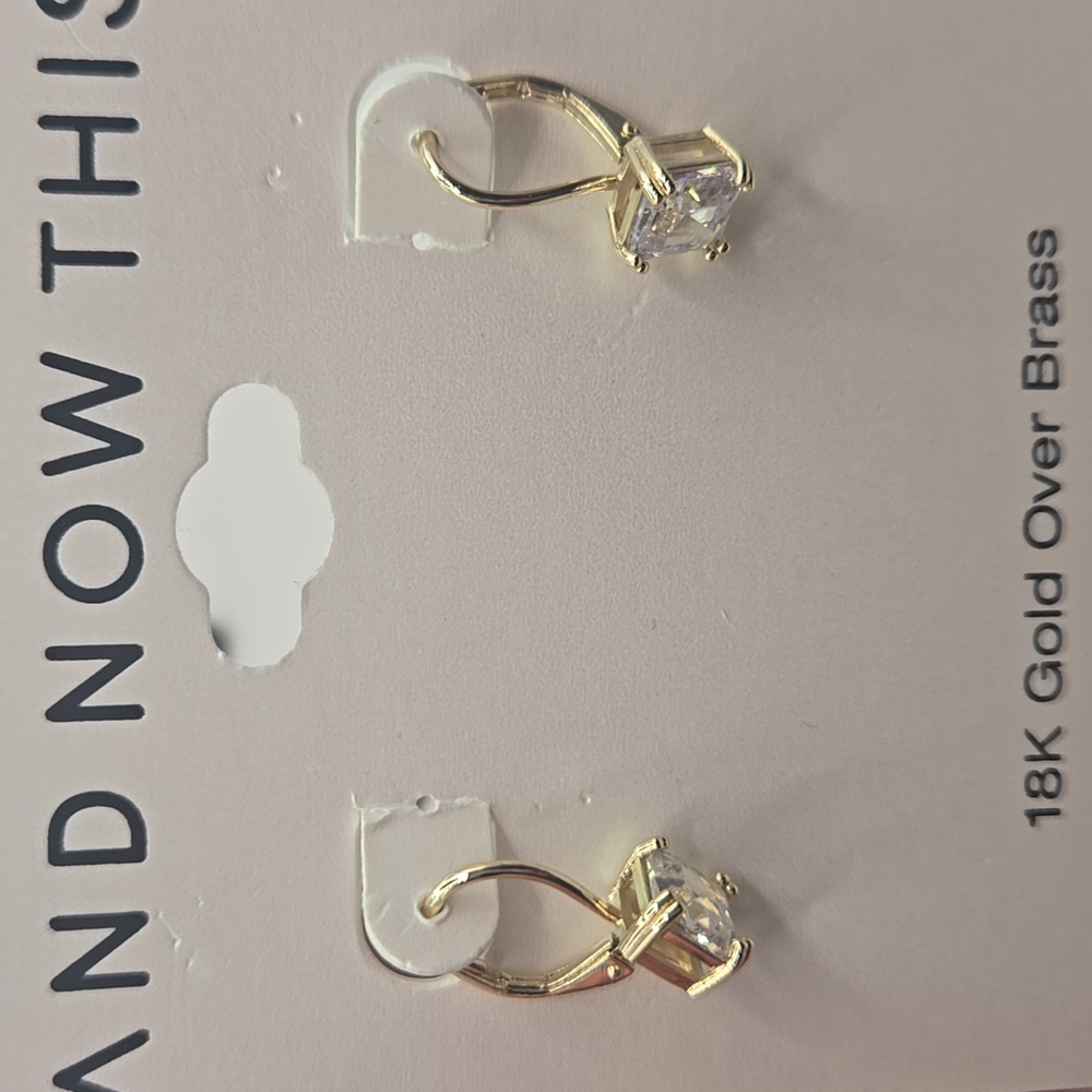 And Now This Gold Earrings - Picture 2 of 4